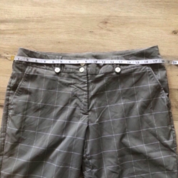 Nike Gray Checkered Women's Pants - Picture 7 of 8